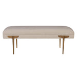 TOV Furniture Brno Waived Velvet Bench