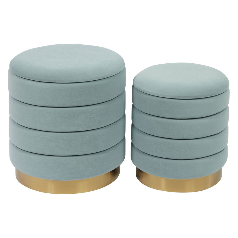 Keanu Storage Ottoman Set of 2