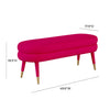 TOV Furniture Betty Velvet Bench