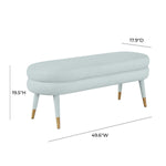 TOV Furniture Betty Velvet Bench