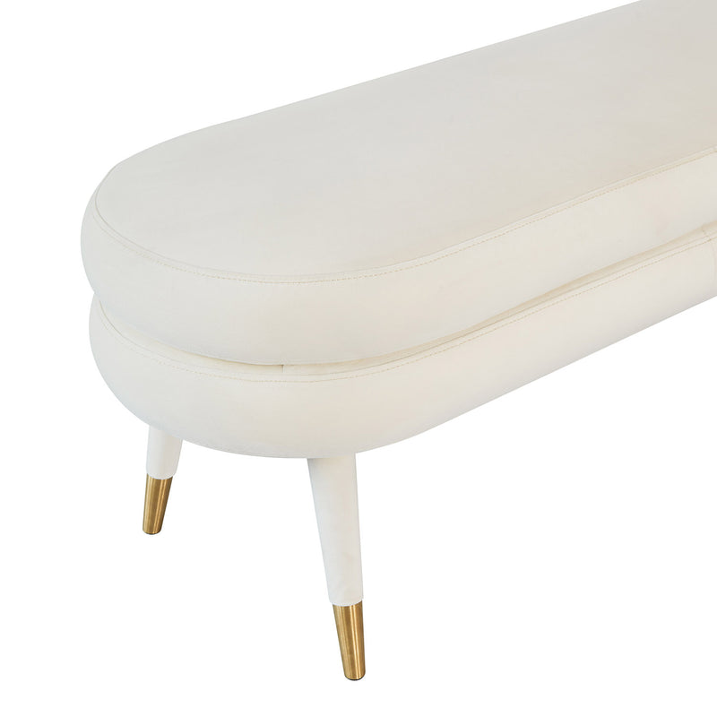 TOV Furniture Betty Velvet Bench