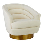 TOV Furniture Canyon Velvet Swivel Chair