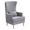 TOV Furniture Alina Tall Tufted Back Chair