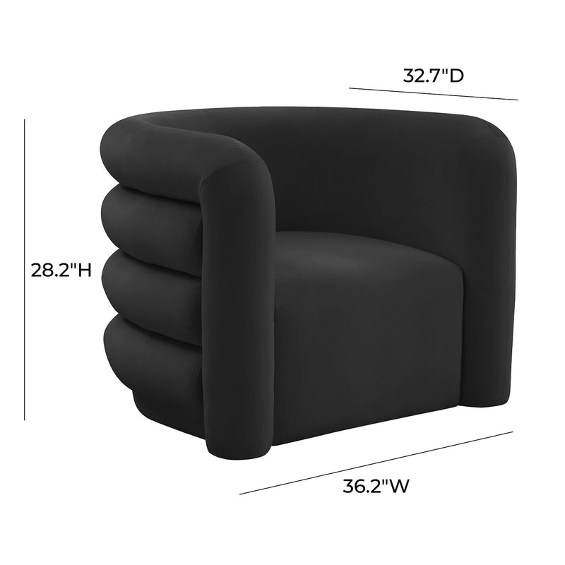 TOV Furniture Velvet Lounge Chair