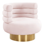 TOV Furniture Naomi Velvet Swivel Chair