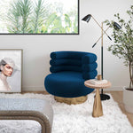 TOV Furniture Naomi Velvet Swivel Chair