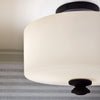 Crystorama Travis Semi Flush Ceiling Mount