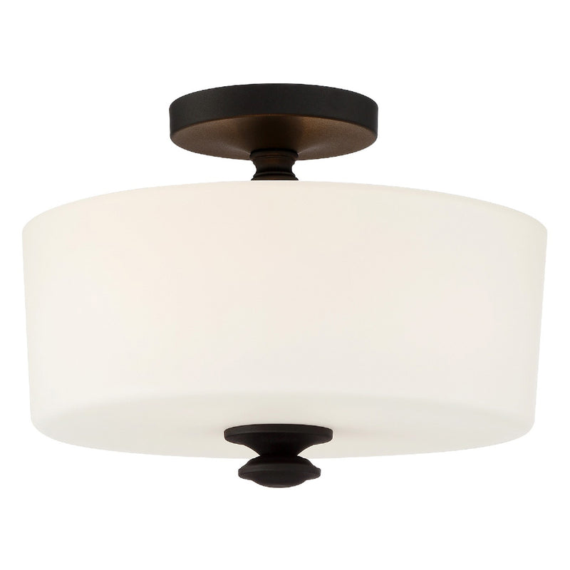 Crystorama Travis Semi Flush Ceiling Mount