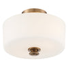 Crystorama Travis Semi Flush Ceiling Mount