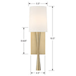 Crystorama Trenton Wall Sconce