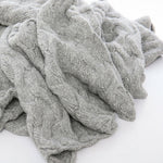 Sefte Trenza Knitted Throw Blanket