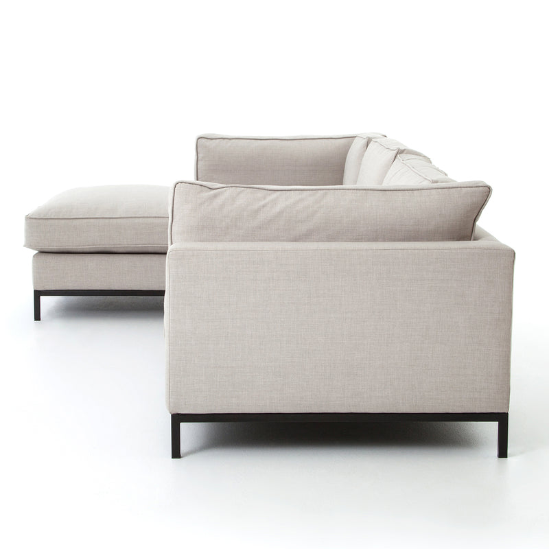 Four Hands Grammercy 2 Piece Left Sectional Sofa