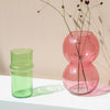 Kiko Pink II Recycled Glass Vase