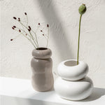 Mia Glob Gray Vase