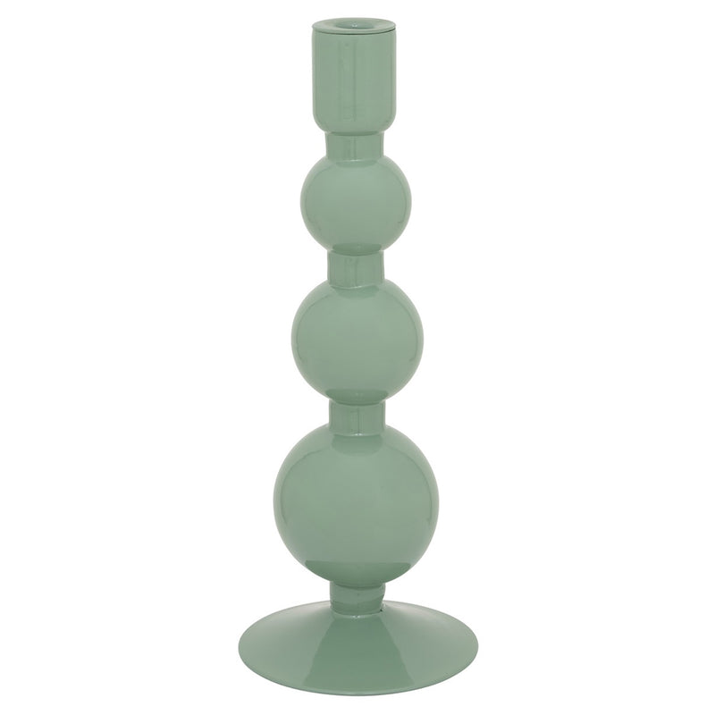 Faro II Recycled Glass Candlestick