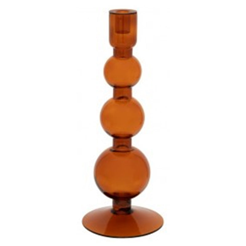 Faro II Recycled Glass Candlestick