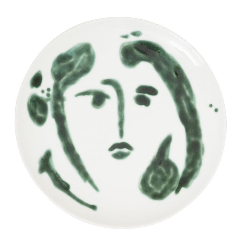 Bona Face Decorative Dinner Plate