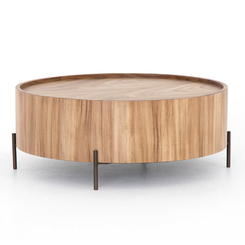 Four Hands Lunas Drum Coffee Table - Final Sale