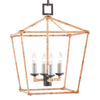 Currey & Co Denison Rattan Lantern