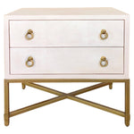 Strand Shagreen 2-Drawer Nightstand