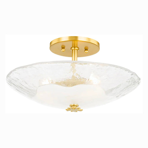 Kelly Behun x Hudson Valley Lighting Lago Flush Ceiling Mount