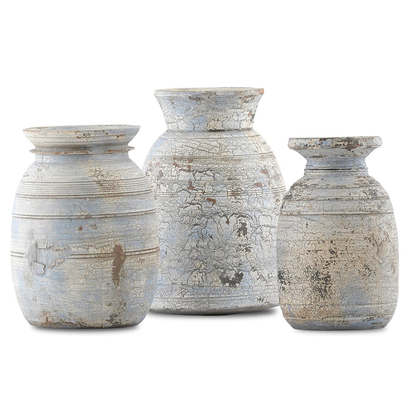 Currey & Co Hymachal Pot Set of 3 - Final Sale