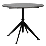 Noir Matilo Adjustable Accent Table