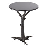 Global Views Faux Bois Side Table