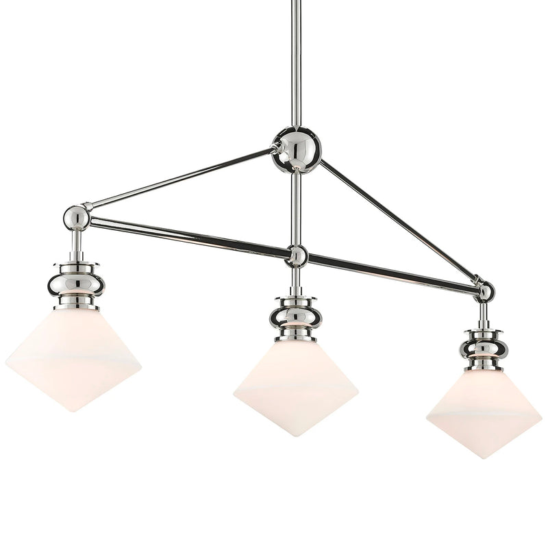 Currey & Co Rycroft Rectangular Chandelier - Final Sale