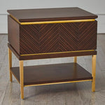 Global Views Latilla Bedside Chest