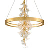 Corbett Lighting Jasmine Glass Flower Cluster Pendant