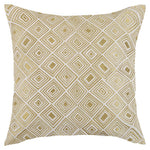 Neiman Embroidered Throw Pillow