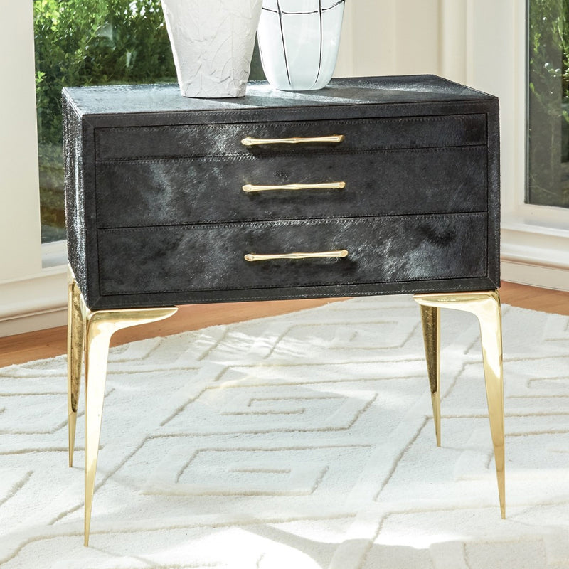 Global Views Stiletto Bedside Table