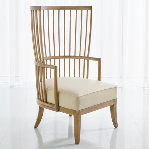 Studio A Spindle Wing Chair