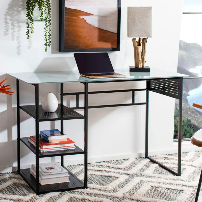 Adamson Glass Top Desk