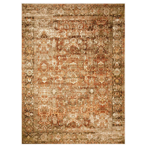 Loloi Sebastian Rust/Tobacco Power Loomed Rug