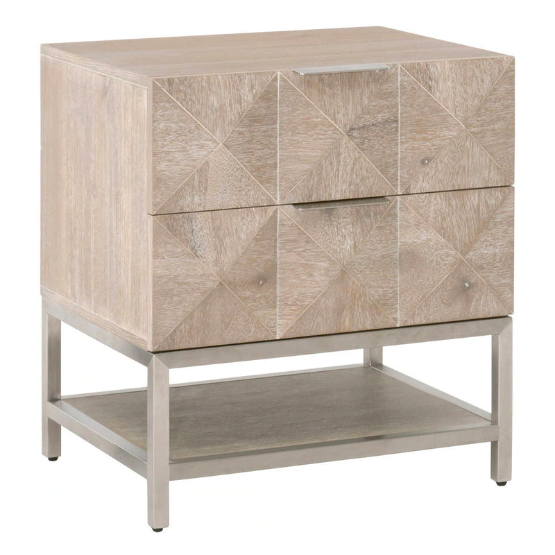 Atlas 2-Drawer Nightstand