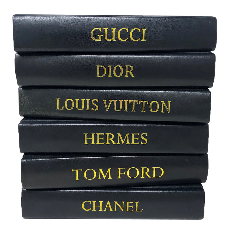 Designer Name Decorative Book Set of 6