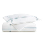 Peacock Alley Duo Striped Sateen Duvet Cover