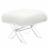 Gerardo Sheepskin Ottoman