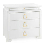 Villa and House Elina 3 Drawer Side Table