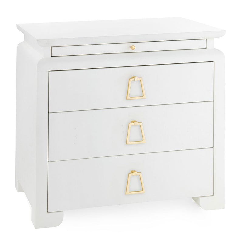 Villa and House Elina 3 Drawer Side Table