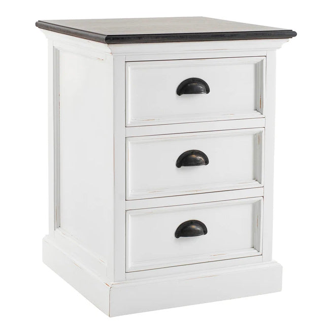 Beckton Accent 3 Drawer Bedside Table