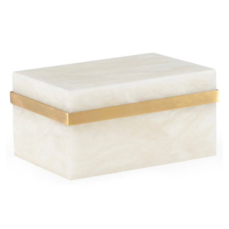 Chelsea House Marble Rectangular Jewel Box