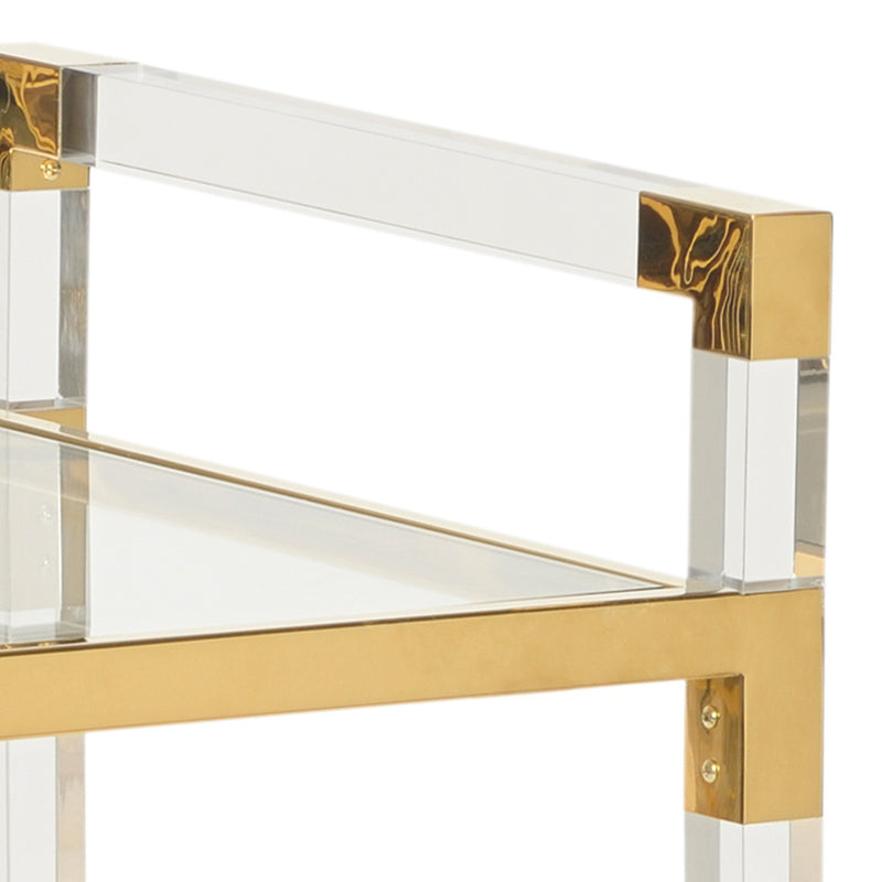 Chelsea House Acrylic Bar Cart