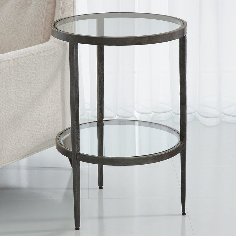 Studio A Laforge Two-Tiered Side Table