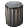 Global Views Fluted Column Side Table