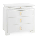 Villa and House Elina 3 Drawer Side Table