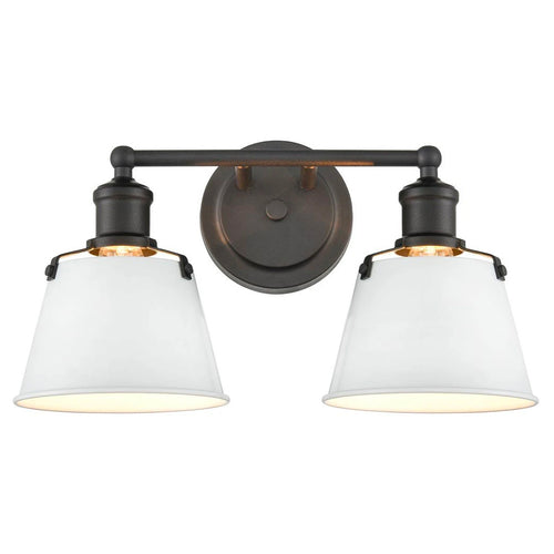 Franklin 2-Light Bath Vanity Light