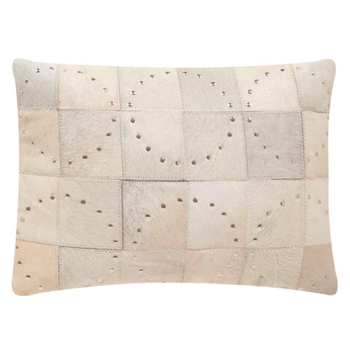 Iris Cowhide Throw Pillow Set of 2